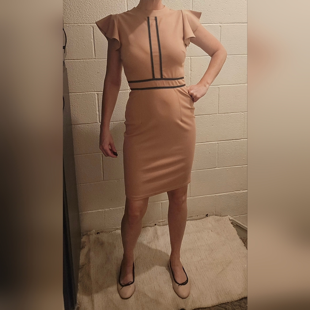 Miusol Branded Formal Pink Woman Dress